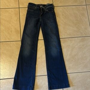 Ariat Blue Flare Wide Leg Jeans with Classic Style